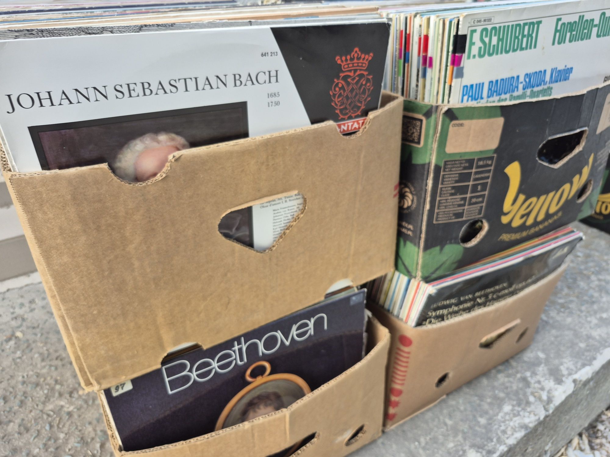 Lot Discuri Vinil colectie 200 in stare buna cu muzica clasică 

- Tot