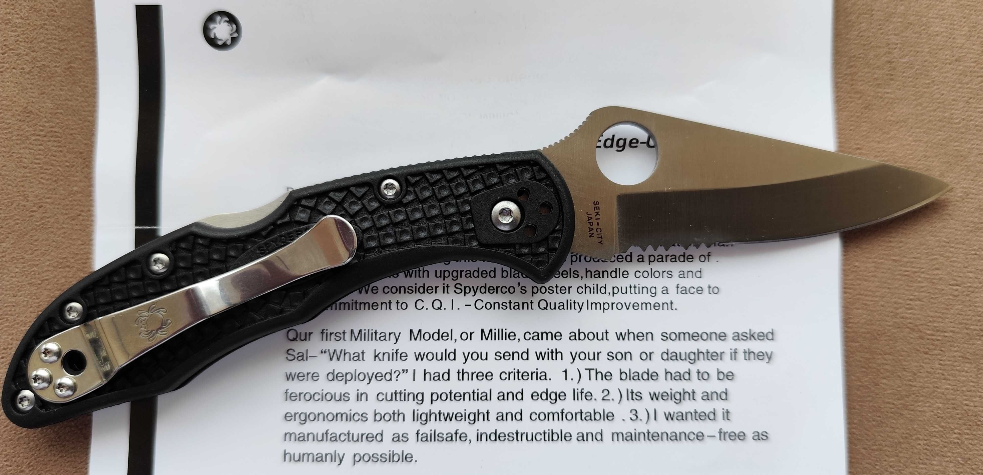 Spyderco Delica 4/ 2 модела /