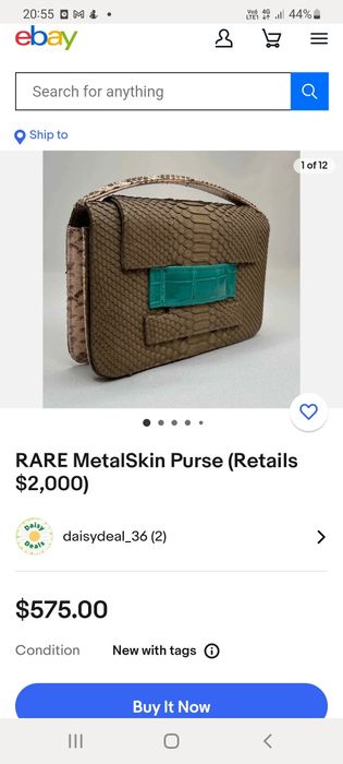 Metalskin New York plic piele de reptila