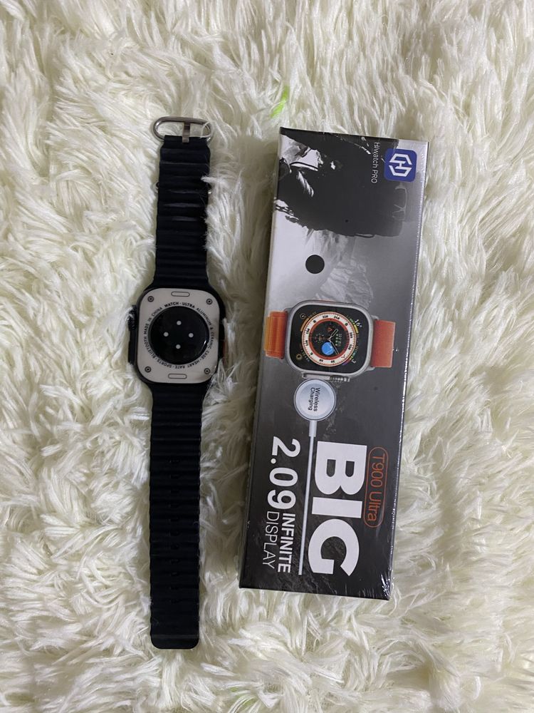 Smartwatch T900 Ultra, 49mm, incarcare wifi