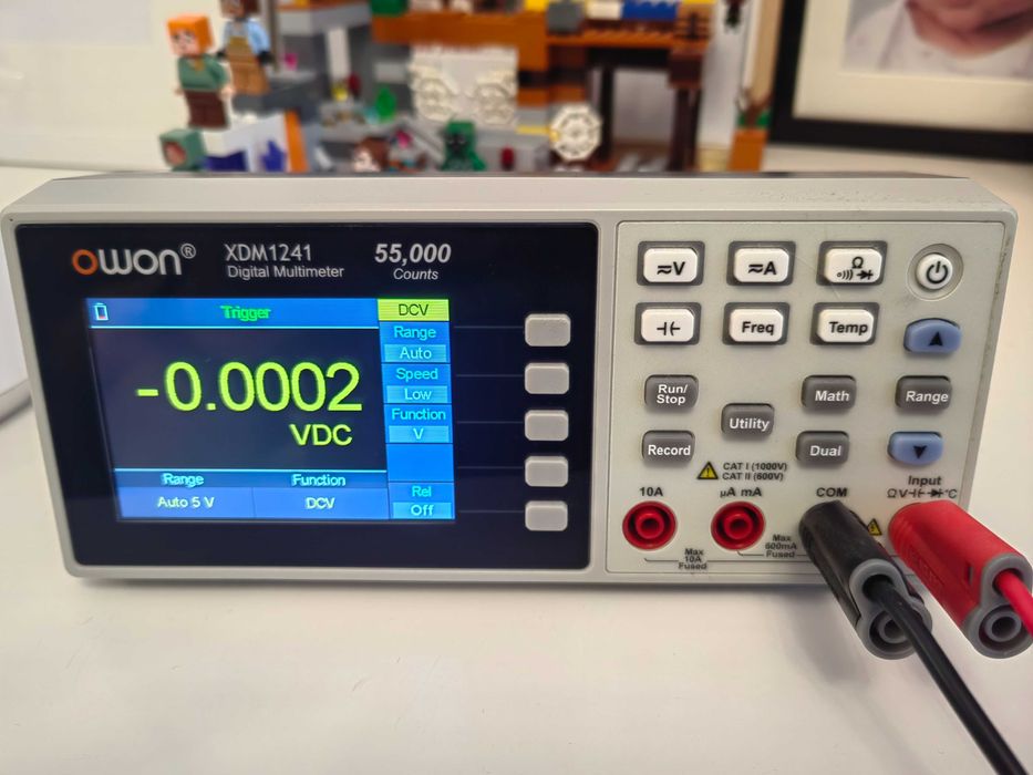 Multimetru digital OWON XDM1241 portabil, 55.000 counts