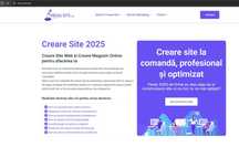 Firmă autorizată - Realizare site-uri la comandă