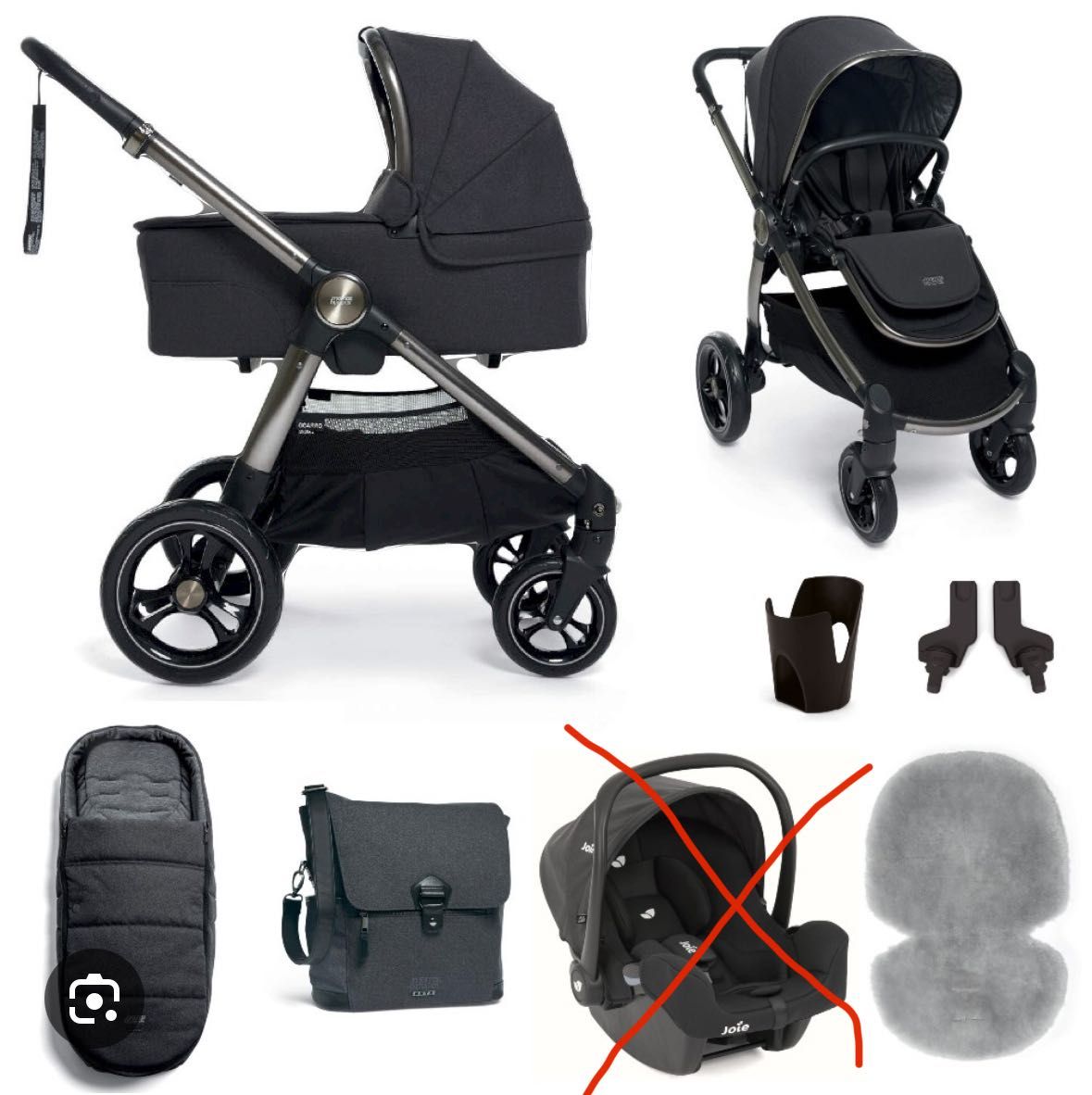 Бебешка количка Mamas & Papas Onyx