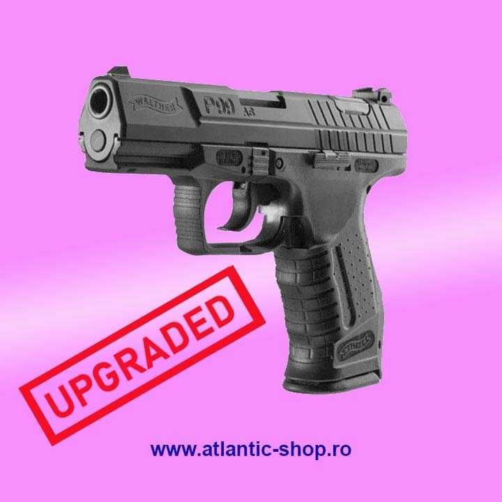 Modificat 4 Joule Walther P99 DAO  pistol airsoft nou garantie firma