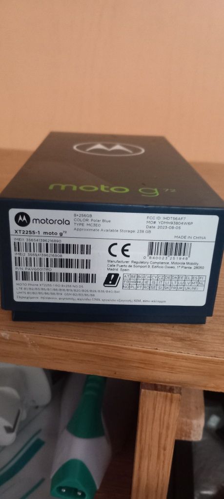 Moto G72 8gb ram 256gb