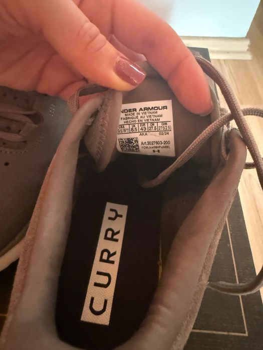 Under Armour sneakers Curry 1 Low FloTro Lux basketball