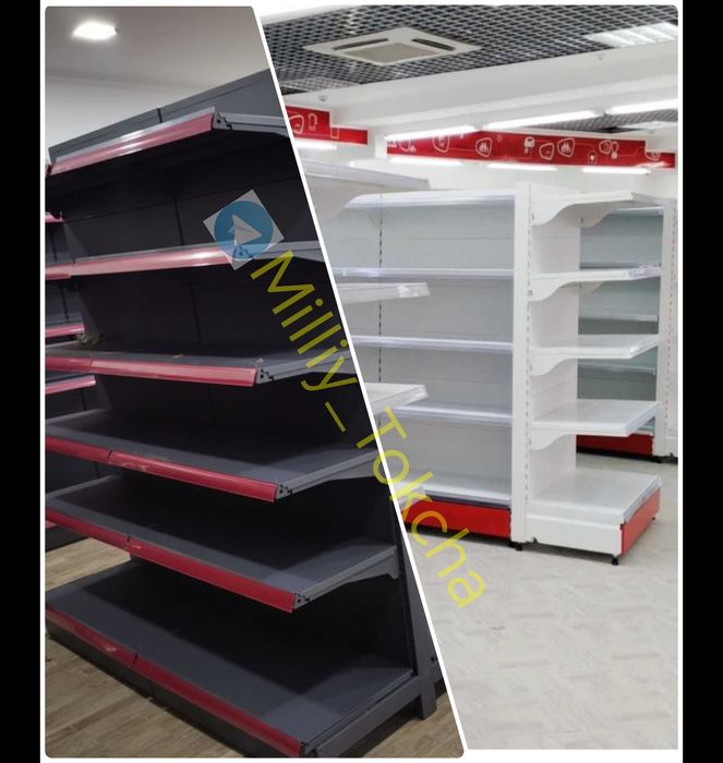 Zamonaviy savdo STELLAJ, Vitrina, polkalar, prilavka, pirlavka