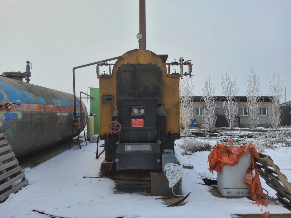 Автоматический паровой котёл 1000 кг/ч 10бар на запчасти