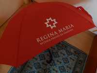Umbrela rosie baston
