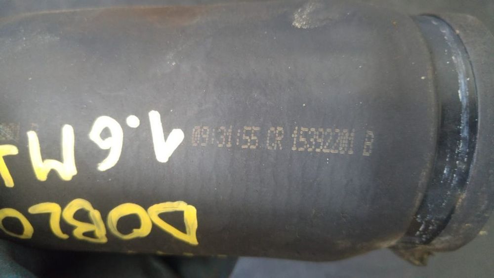 furtun intercooler  fiat doblo cargo 2 1.6 d multijet  198a3000  15392201b