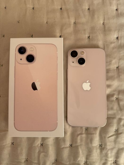 iPhone 13 Mini 128GB Розов – 80% батерия, отлично състояние!