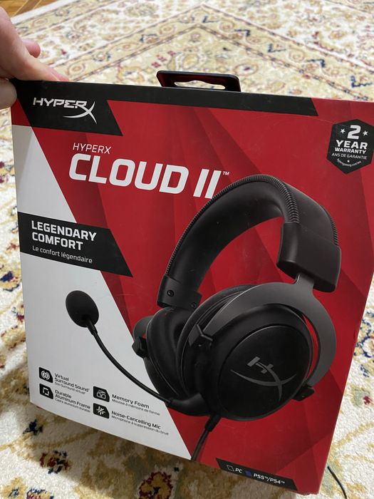 HyperX Cloud II наушники