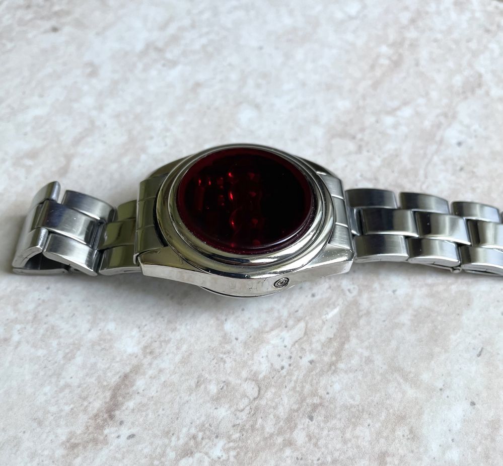 Ceas vintage Fossil 2002 LED