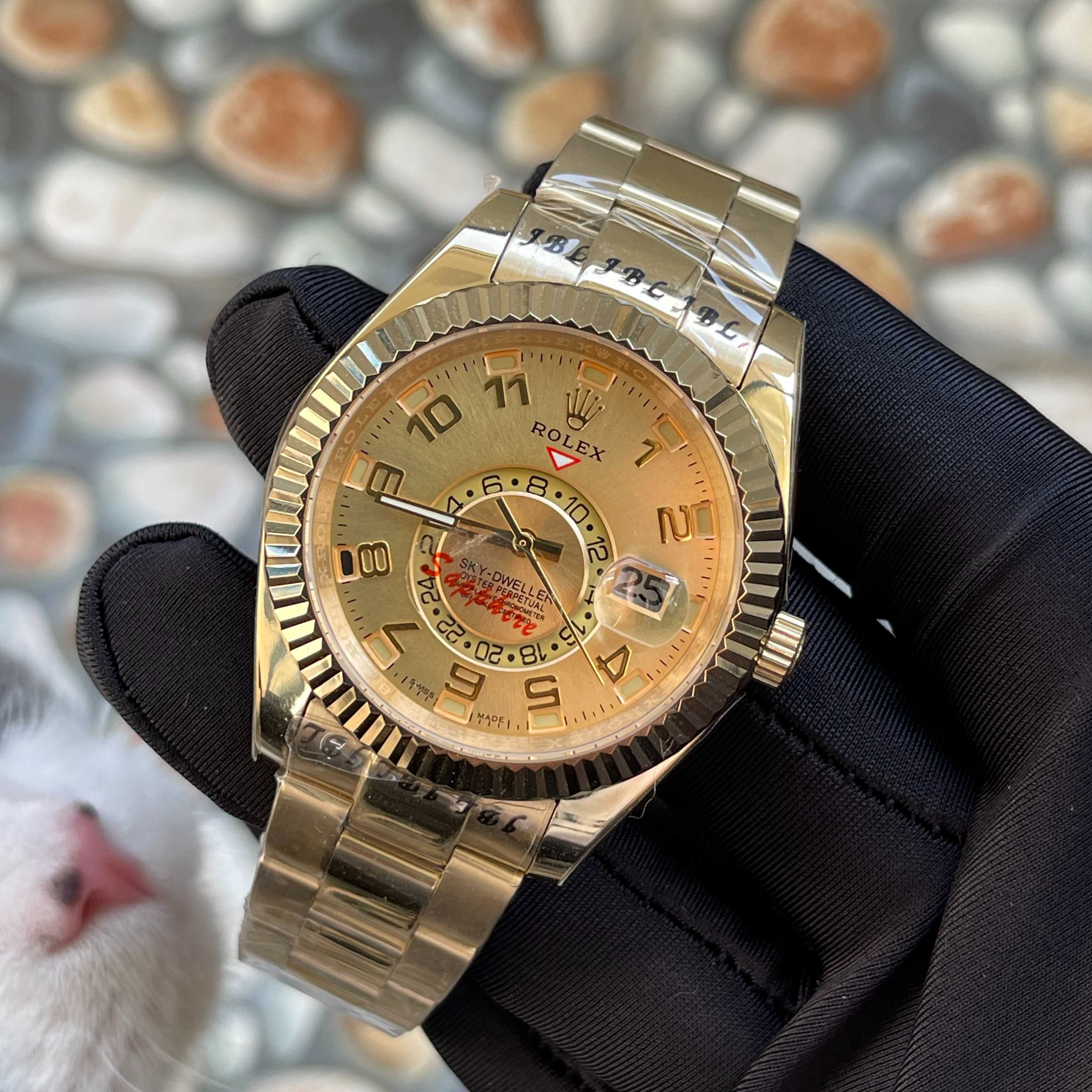 Aвтоматичен мъжки часовник Rolex Sky-Dweller YG