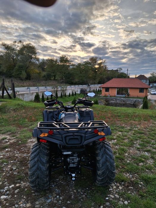 Vind atv 450S anul 2021 km 1200 4x4 la buton troliu funtinal