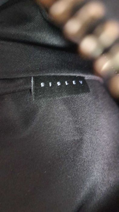 Дамска черна голяма чанта Sisley