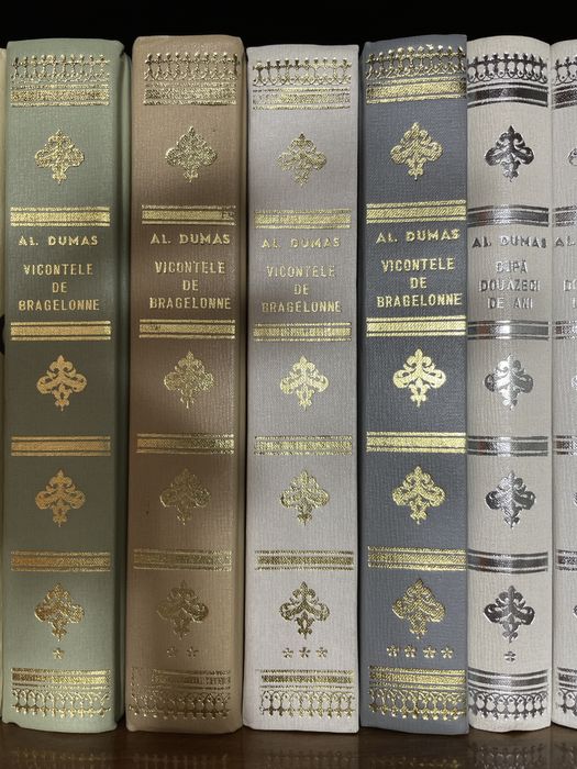 Colectie carti Alexandru Dumas lux