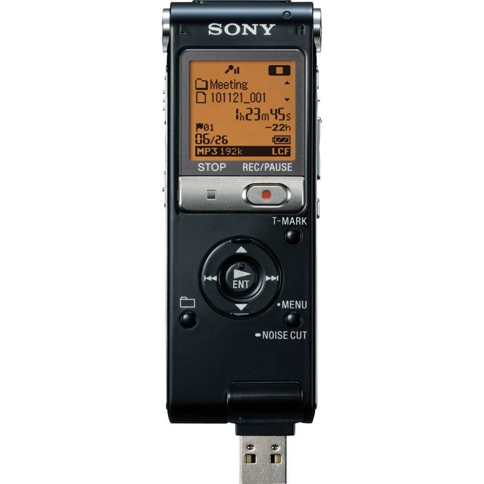 Reportofon dictafon stereo SONY adus din State model ICD-UX300 black