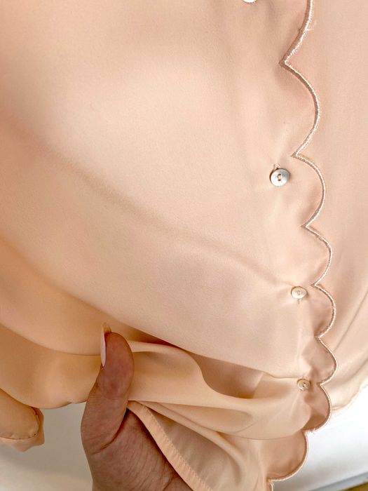 Bluza roz de dama tip camasa H&M marimea 42 XL