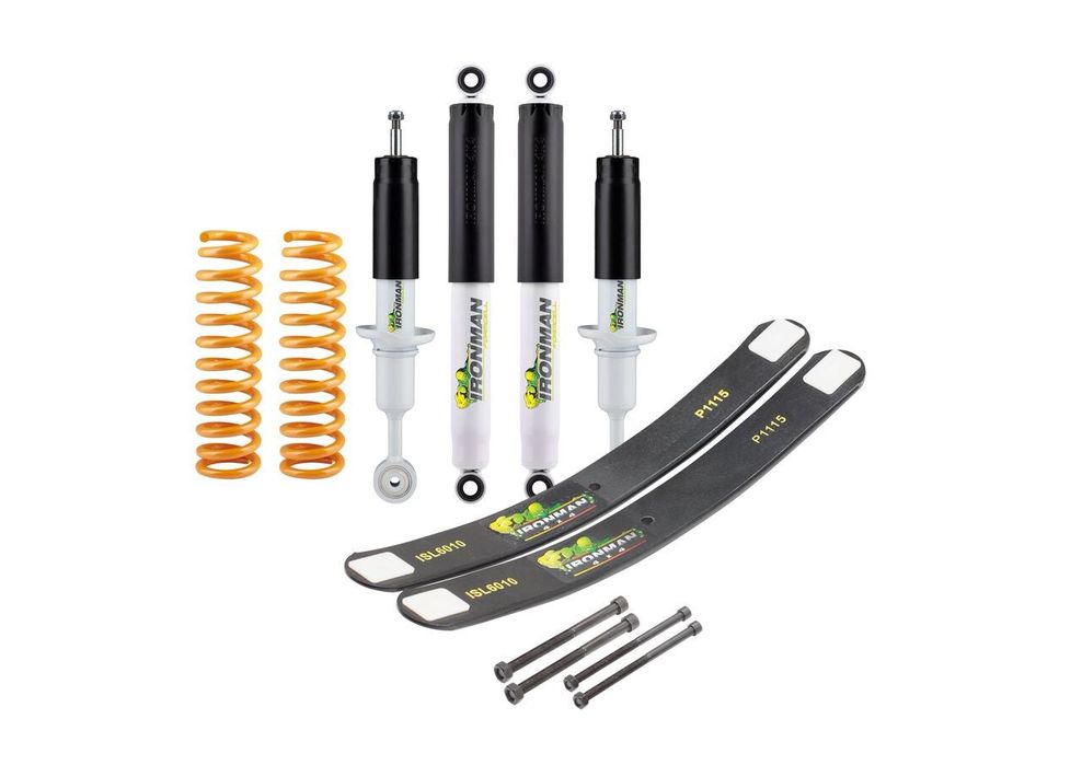 Hilux 2005-IRONMAN Kit inaltare cu amortizoare NitroGas