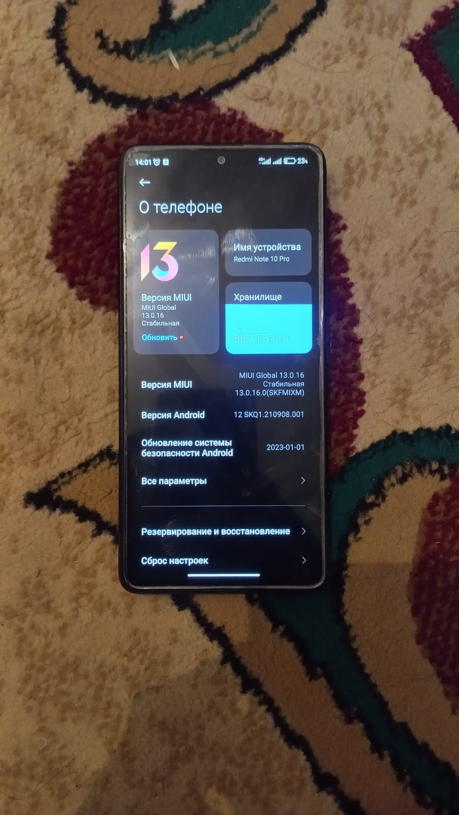 Xiaomi redmi note 10 pro 128gb