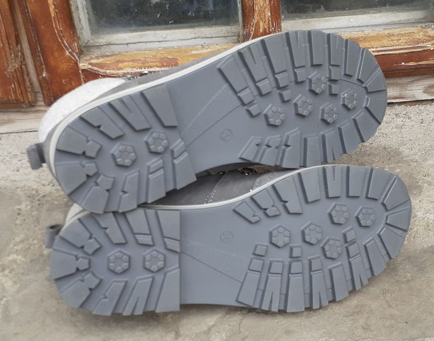 Ghete dama Hush Puppies, gri, noi