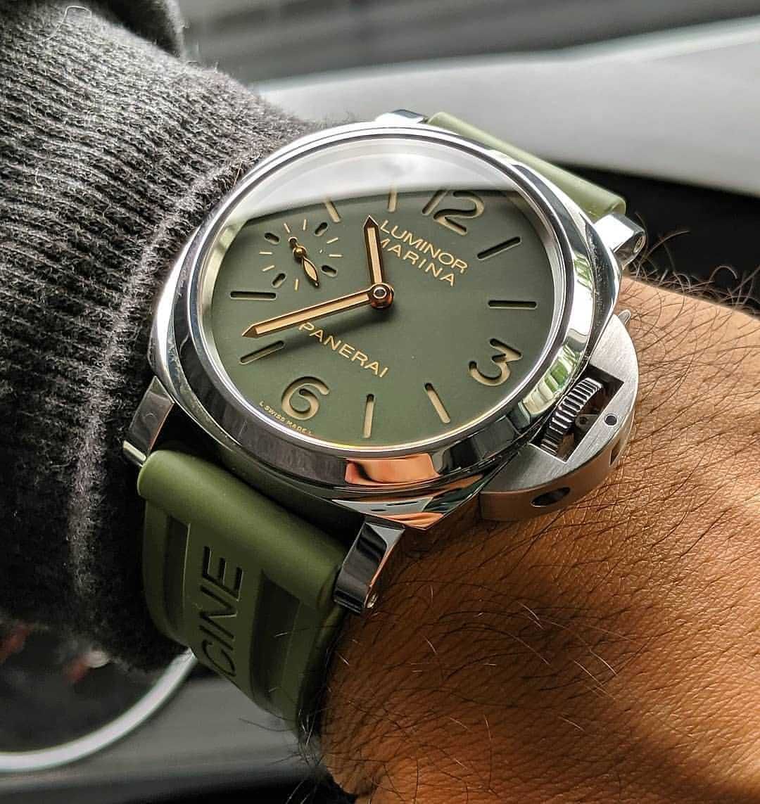 Часовници Luminor Panerai Marina зелено