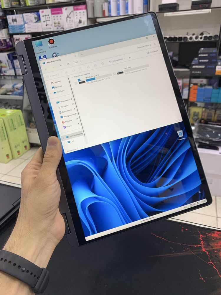 Перечислена Бор Ноутбук Lenovo Planshet noutbuk 2in1 Bepul yetkazish