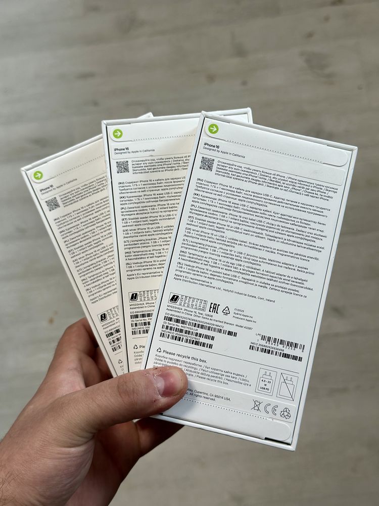 iPhone 16 / 128 GB / Sigilate / Noi / Garantie 12 Luni / Teal