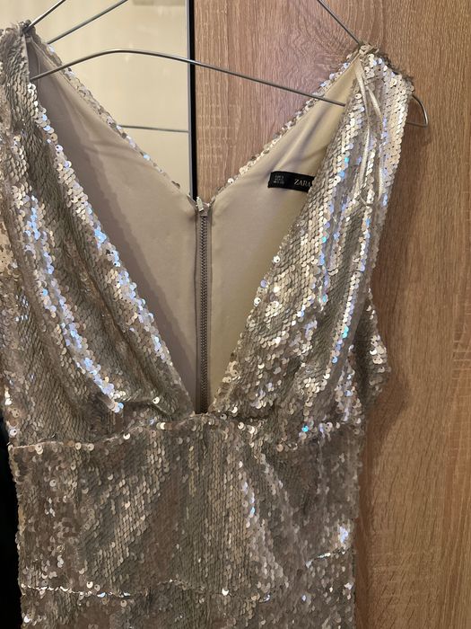 Къса официална рокля Zara S