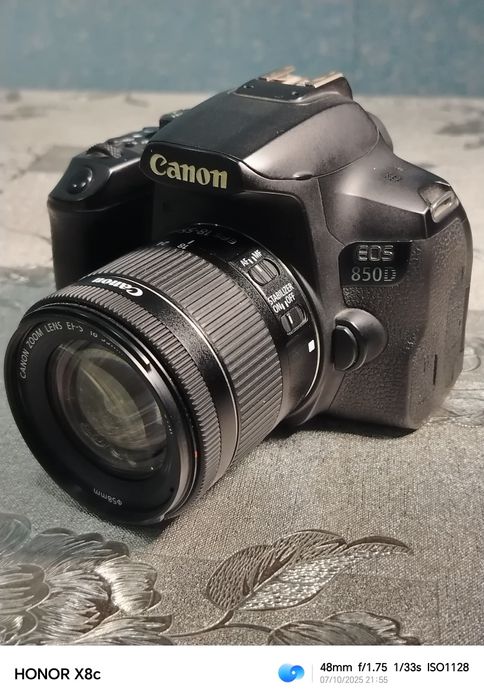 Canon 850d obektiv 18 55