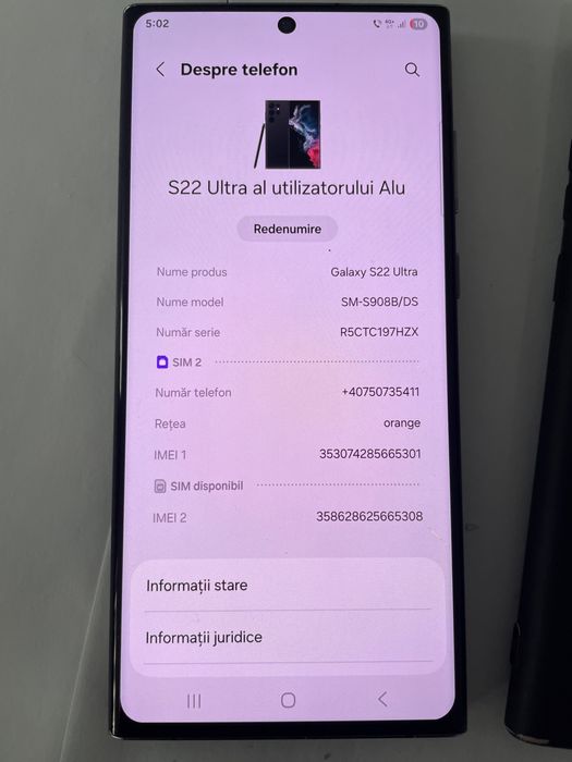 Vand Samsung schimb cu iphone