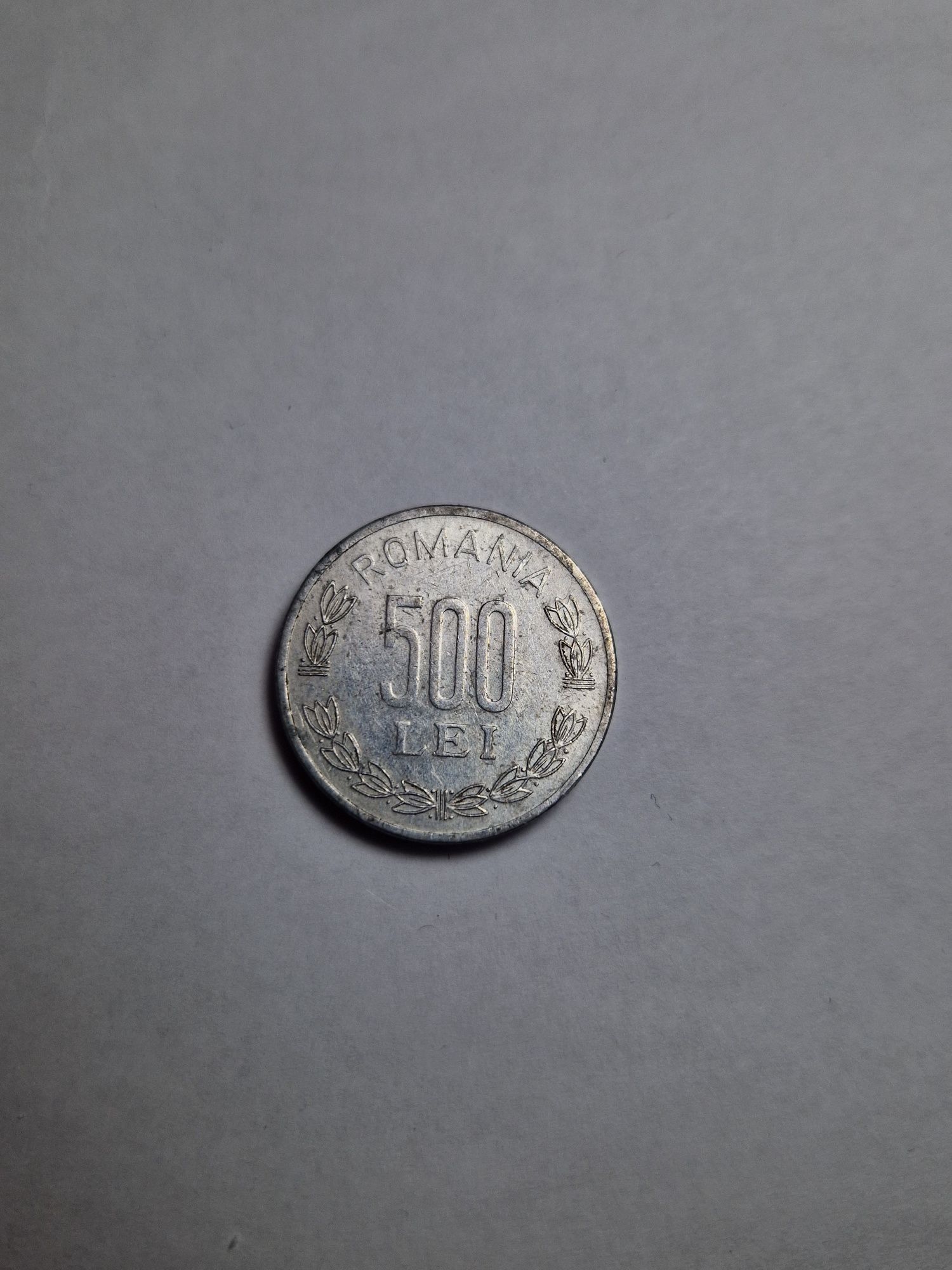 Moneda de colectie 500 lei, anul 2000