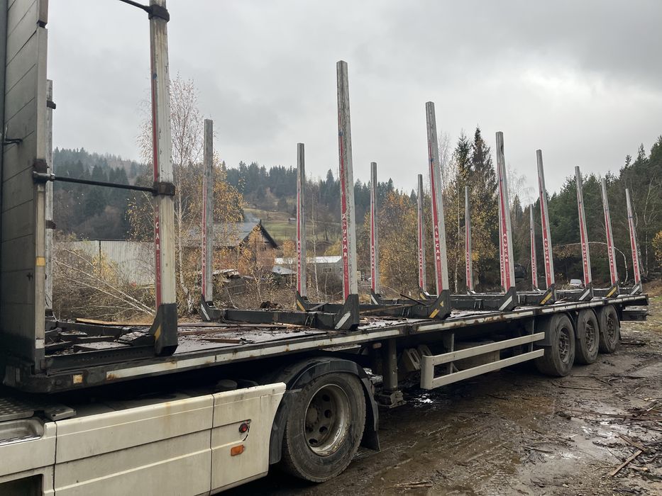 Semiremorca schwarzmuller 2007 transport lemn omologata.