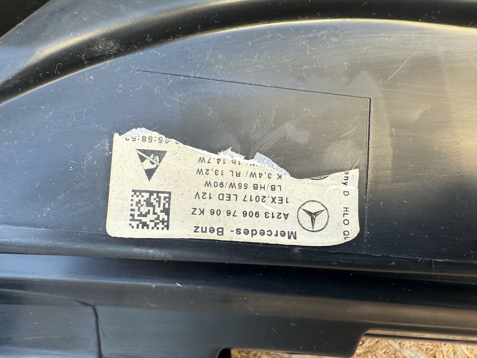 Far dreapta Mercedes E Class W213 Full LED Multibeam Original Europa