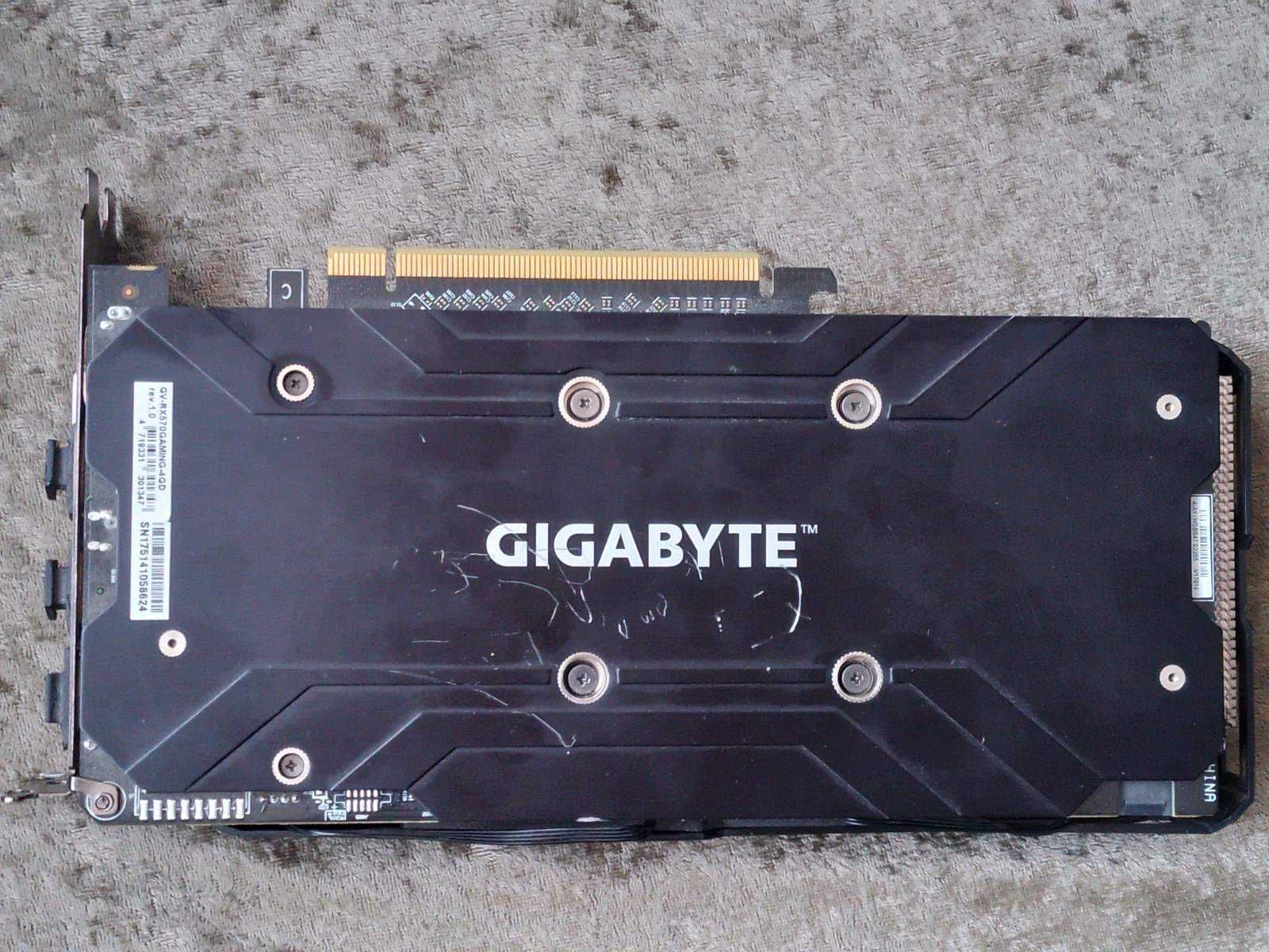 Видеокарта Gigabyte RX 570 Gaming 4GB GDDR5