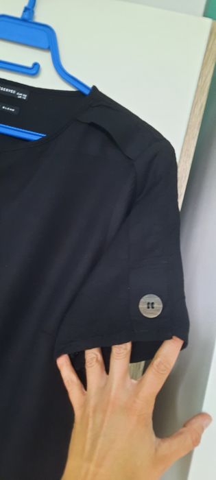 Дамска тениска с къс ръкав от лен