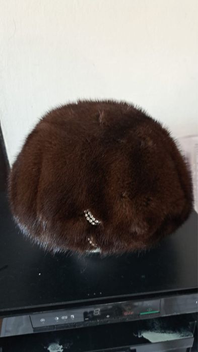 Шапка норковая женская