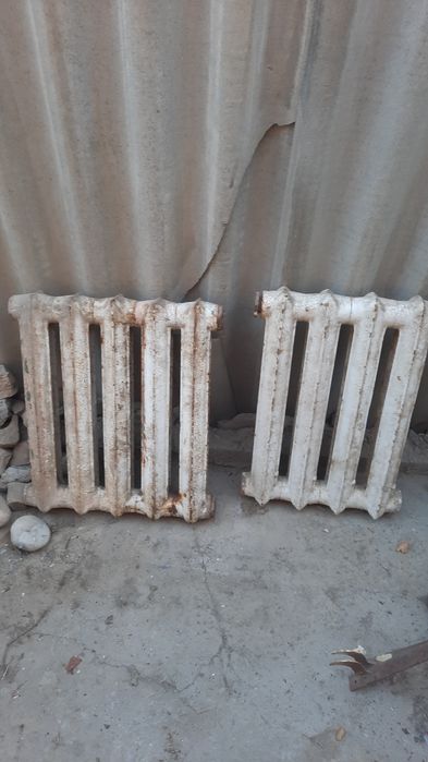 Чугуныи батареи бу с участка