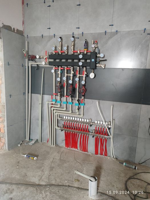 Сантехник, Монтаж, ремонт теплые полы, систем отопления и водоснабж