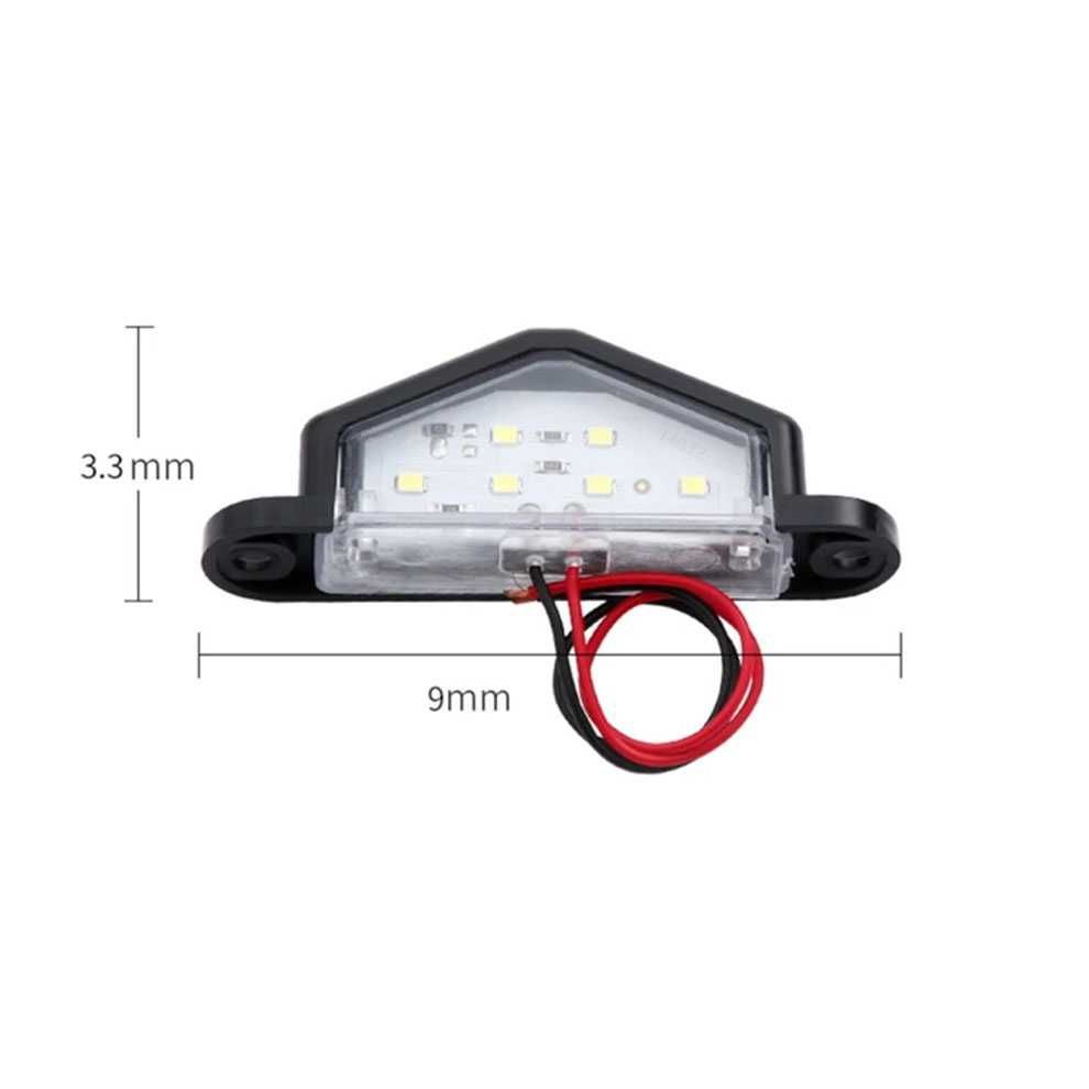 2 БРОЯ 12V LED Диоден Плафон за Номер за Бус Камион Ремарке и други