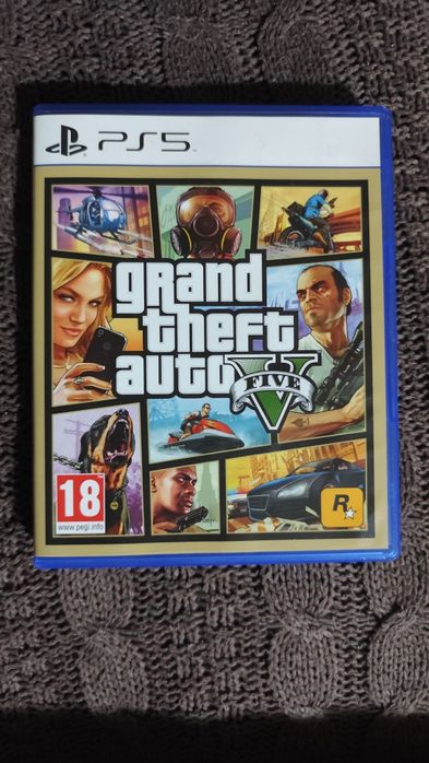 Игра GTA 5 на PS5