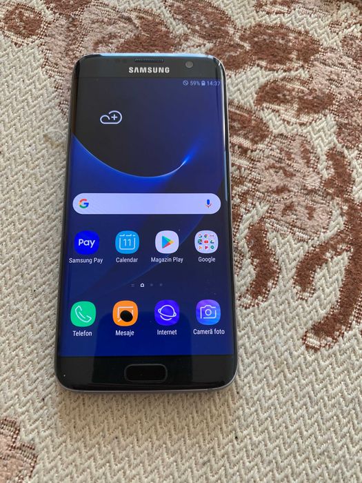 samaung s7 edge punct pe display 130 lei