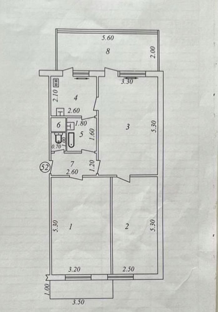 Продаётся квартира 3/3/5 Авиасозлар-4, Кадышева, Яшнабад