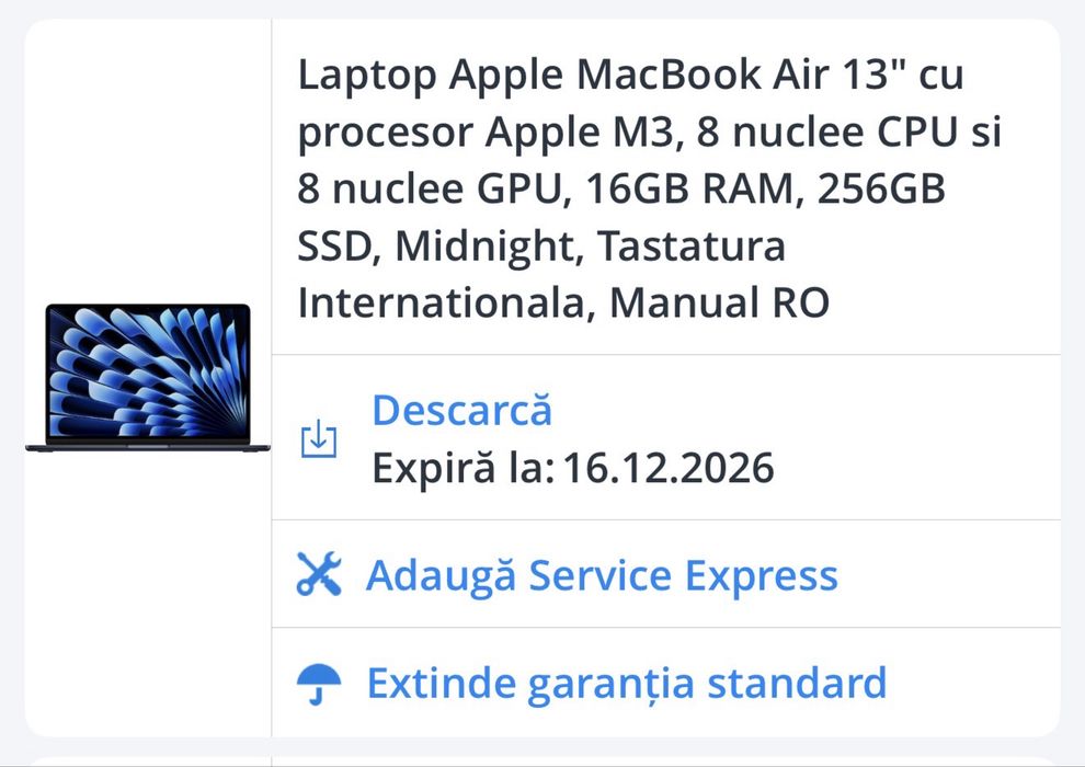 MacBook Air 13' inch