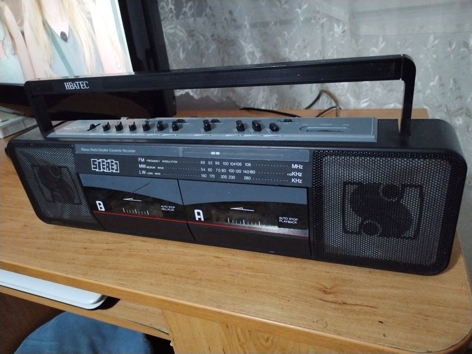 Dublu radio casetofon vintage