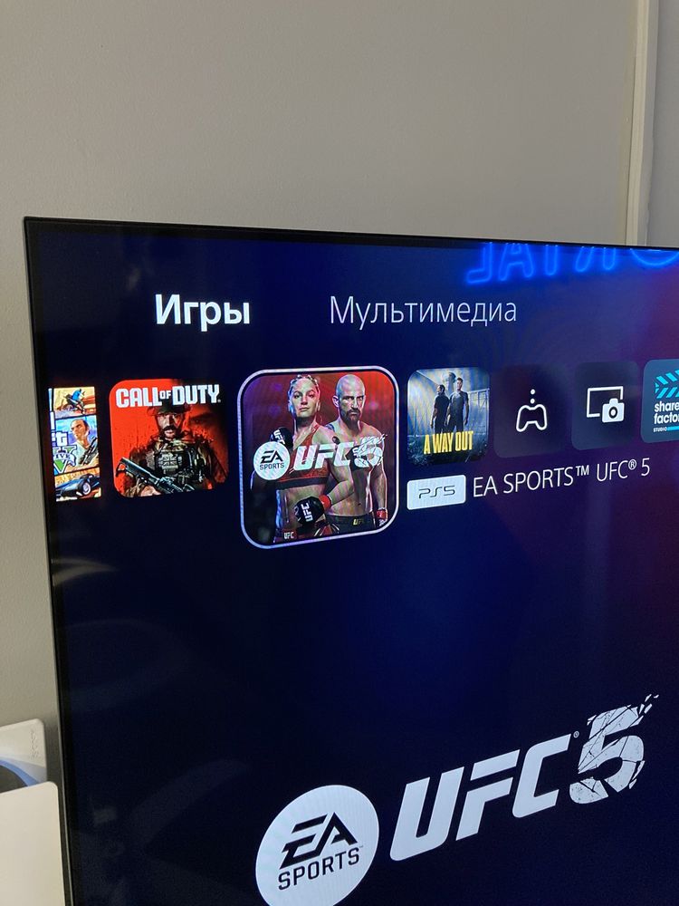 Продам цифровые  игры на PS 5! FC24 UFC 5 Игры на пс5 в городе Шымкент