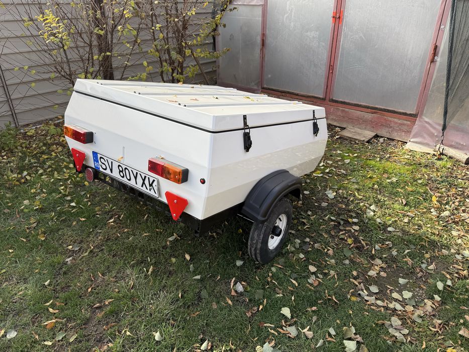 Vând remorcă trabant STEMA  350kg fabricată în DDR (ACTE VALABILE)