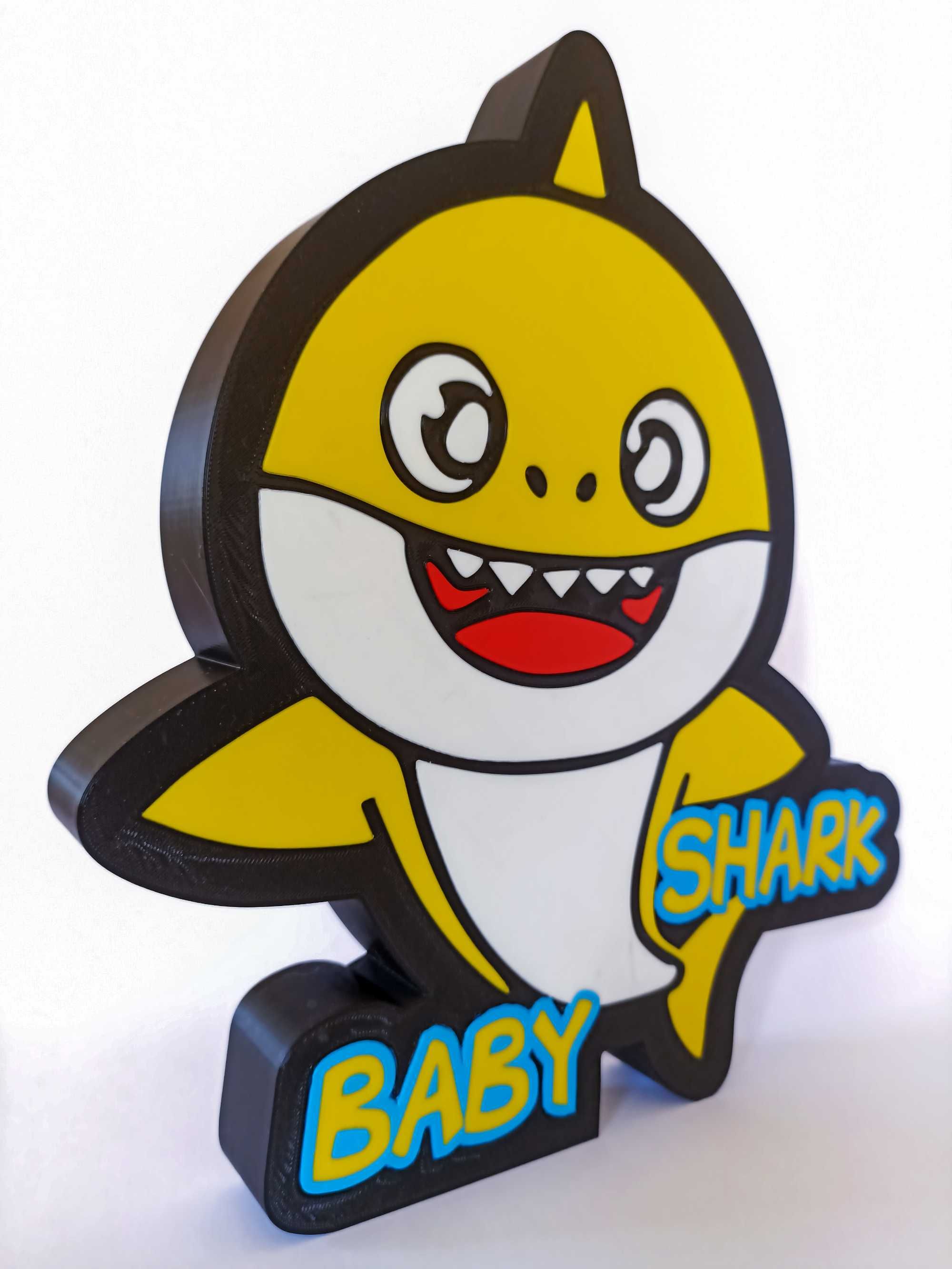 Baby Shark - Нощна детска лампа!