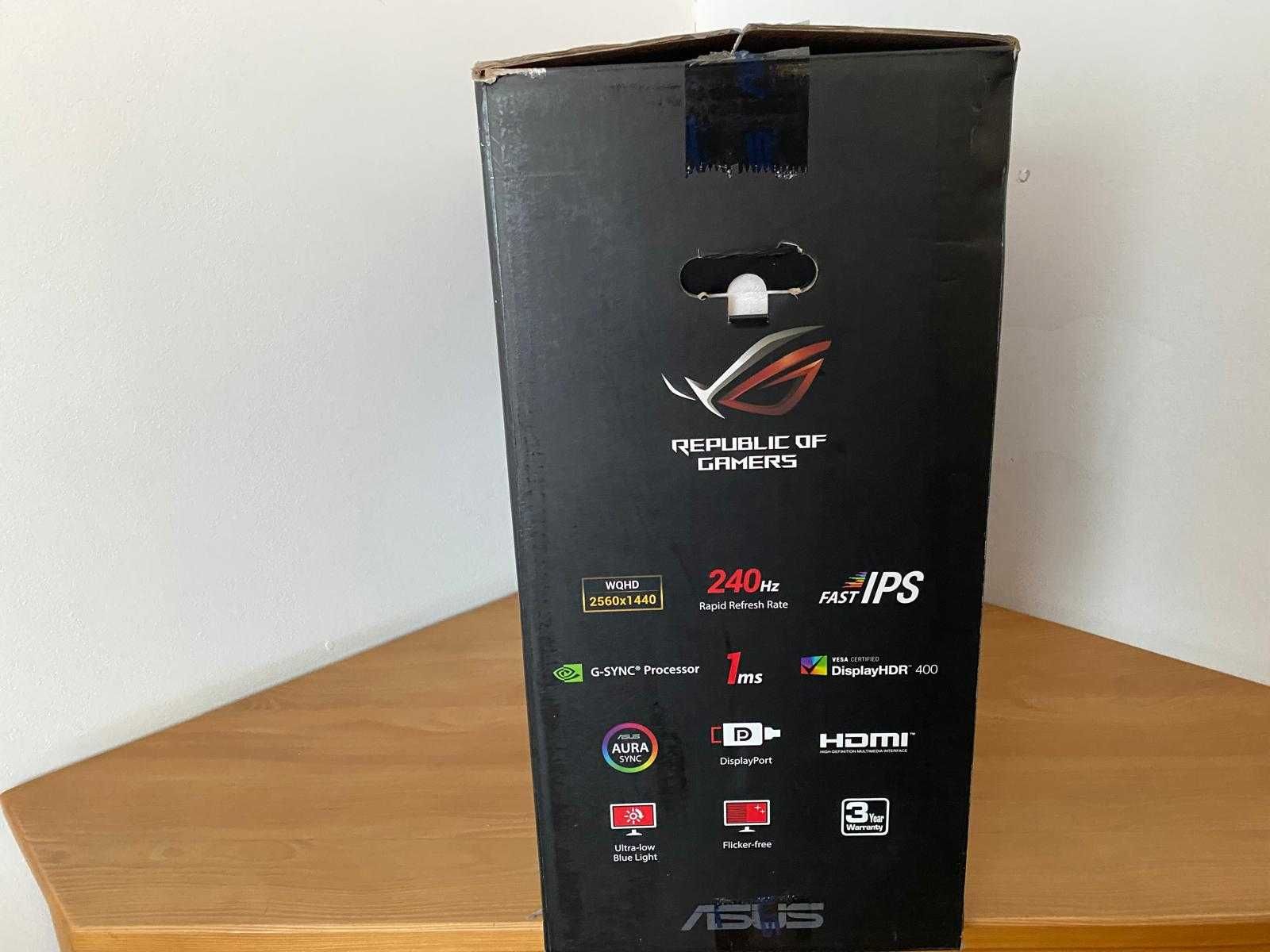 Monitor gaming Asus/Dell